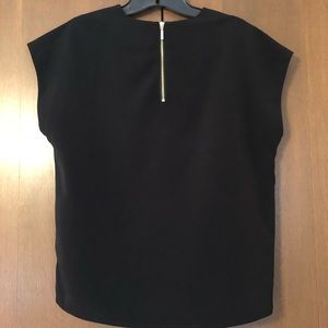 Square Short Sleeve Blouse